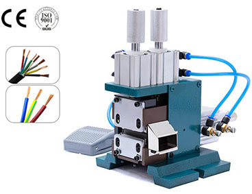 Comment utiliser la machine de dénudage de fil pneumatique verticale WPM-3F