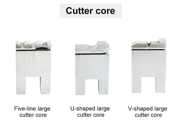 Bloc de coupe de machine terminale, bloc de coupe de moule de lame terminale, coupe de bande, toutes sortes de cutter, moule de bloc