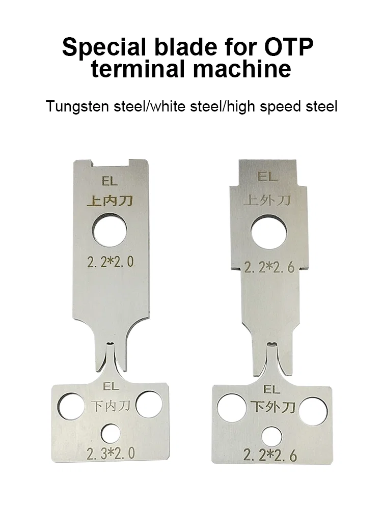 Terminals Crimping Mold Blade Machine Kits Terminal Applicator blades for Dupont 2.0 and 2.54 terminal Brass press die, Terminals Crimping Mold, Terminal Applicator Blades, Terminal Brass Press Die Terminaux Moules de sertissage Kits de machines Lames d’applicateur de terminaux pour terminaux Dupont 2.0 et 2.54 Matrice de presse en laiton, Terminaux Moule de sertissage, Lames d’applicateur de terminal, Terminal en laiton Matrice de presse