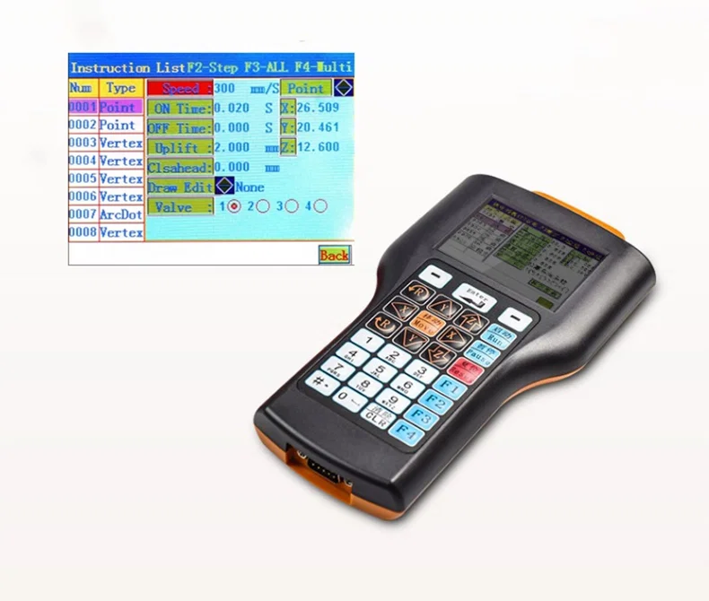 Robot de distribution de colle solide thermofusible Robot distributeur de colle de bureau 551 de haute qualité, Robot de distribution de colle thermofusible de viscosité