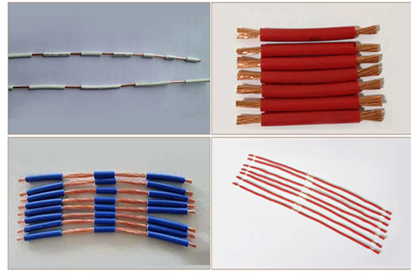 affichage d’échantillon de machine à dénuder centrale, machine à dénuder les fenêtres, machine à dénuder les fils 