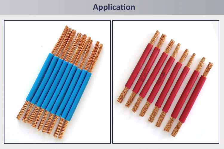 Affichage d’échantillon de machine à dénuder de câbles, machine de découpe de câbles, machine à dénuder de fils