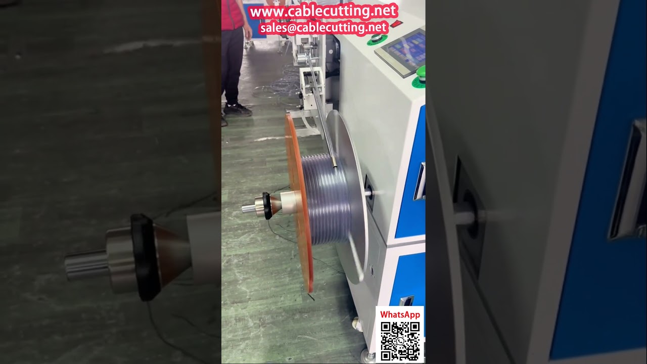 Enrouleuse Automatique Compteuse à Alignement pour Tuyau Flexible PVC