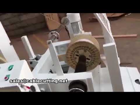 fully automatic large wire feeding machine, coiling pay off machine, take up machine