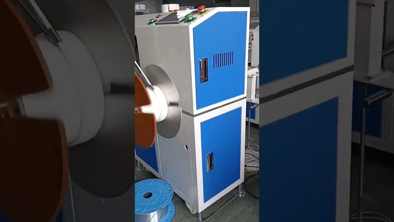 Floor Standing Automatic Meter Counting, Traversing, Cutting & Tube Coiling Machine for Water Pur