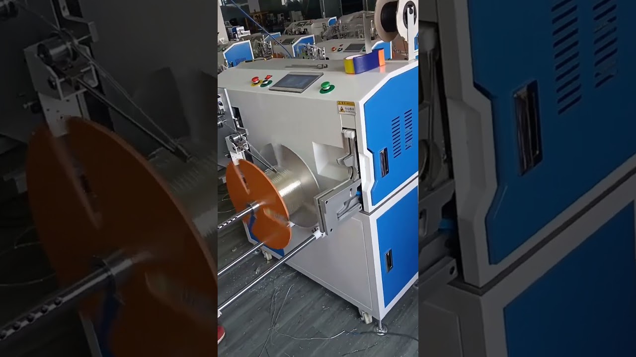 Automatic Meter Counting, Sorting, Cutting, Tube Winding & Tying Machine for Pneumatic Hoses