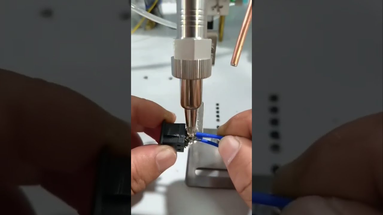 Semi Automatic Soldering Machine Automatic Tin Feeding Soldering Wire and #machine #factory