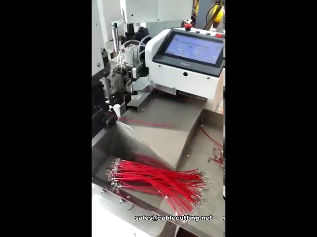 Fully Automatic Terminal Crimping Machine | Wire Cutting Stripping and Crimping Machine