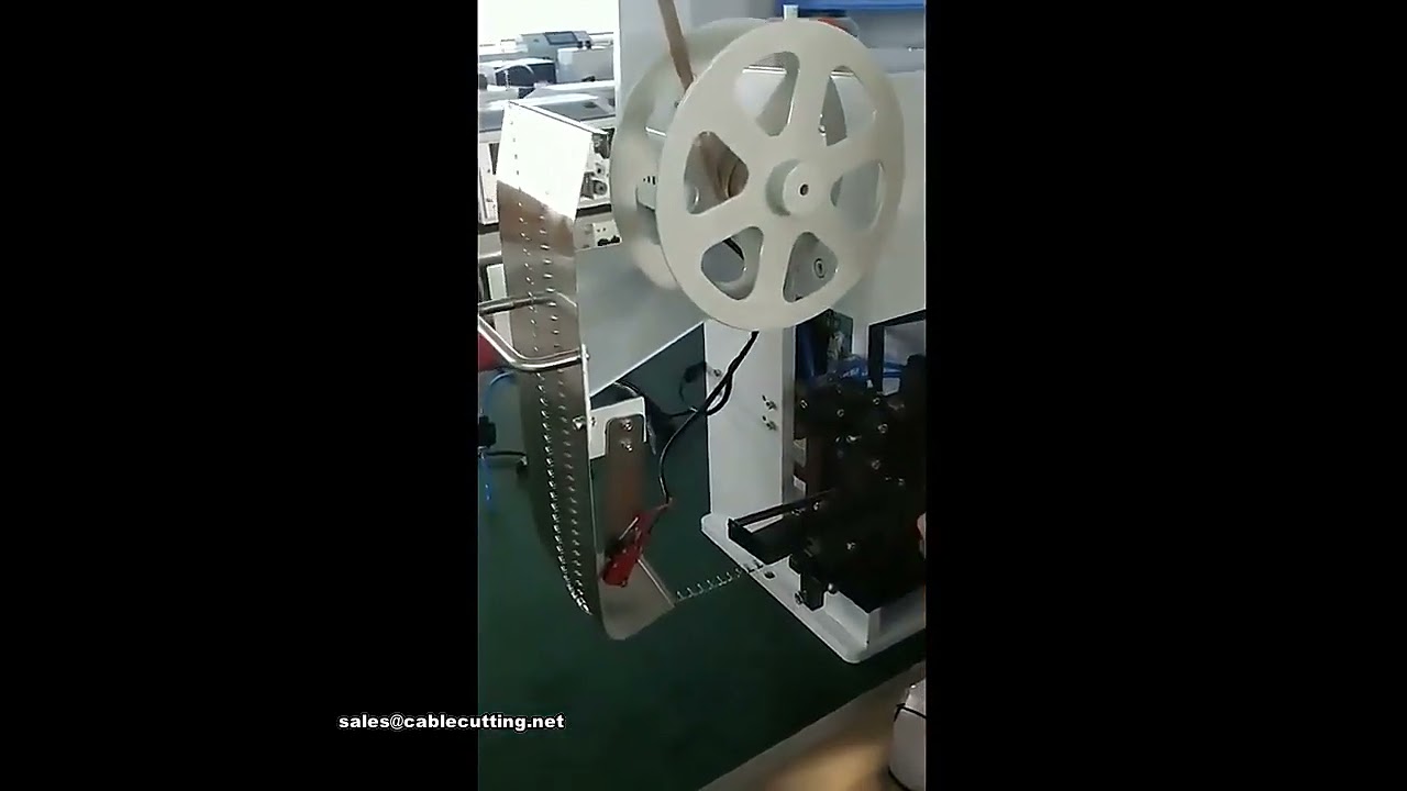 Fully Automatic Wire Cutting Stripping and Crimping Machine