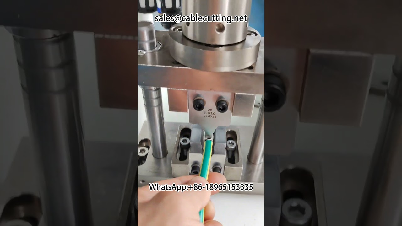 Hydraulic terminal machine #new energy harness processing equipment