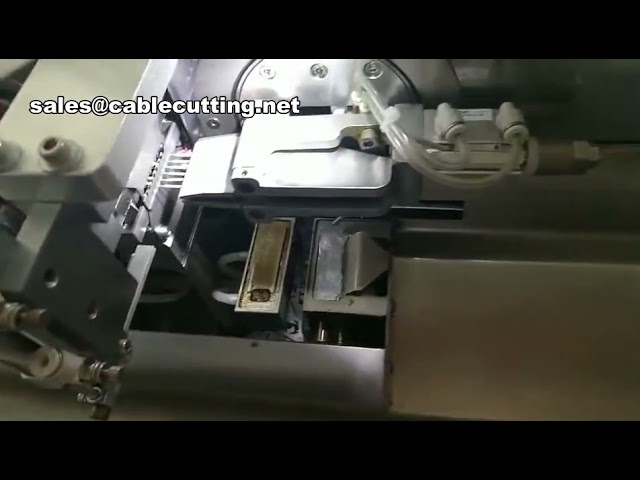 8-Wire Cutting Stripping Twisting Tinning Machine | Automated Wire Soldering