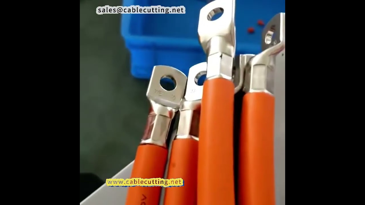 Automatic die change free servo terminal crimping machine Hexagonal crimping machine