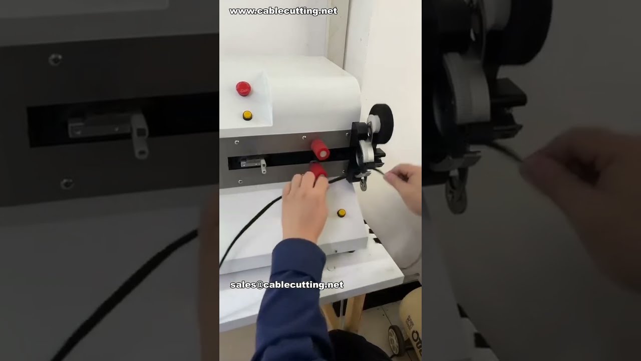 High-Speed Fleece Tape Wrapping Machine for 5m Cables, Traction Fed