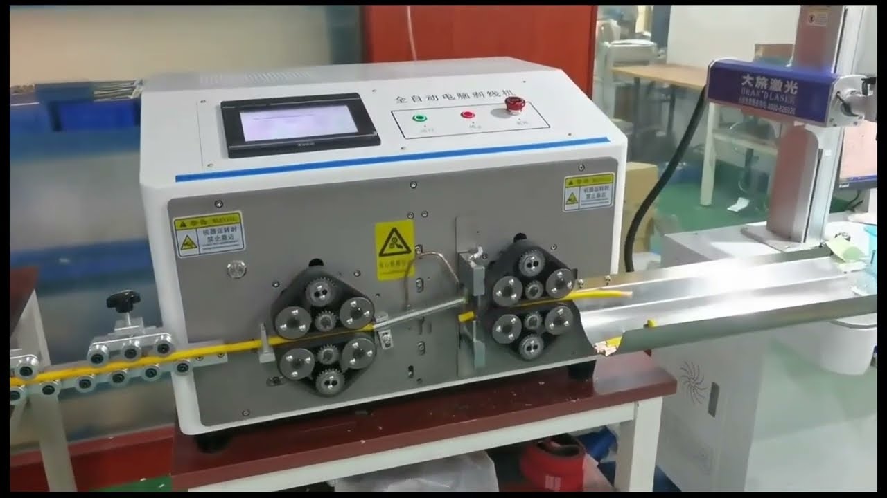 Big Diameter Cable Large Square Thick Wire Cutting Stripping Machine