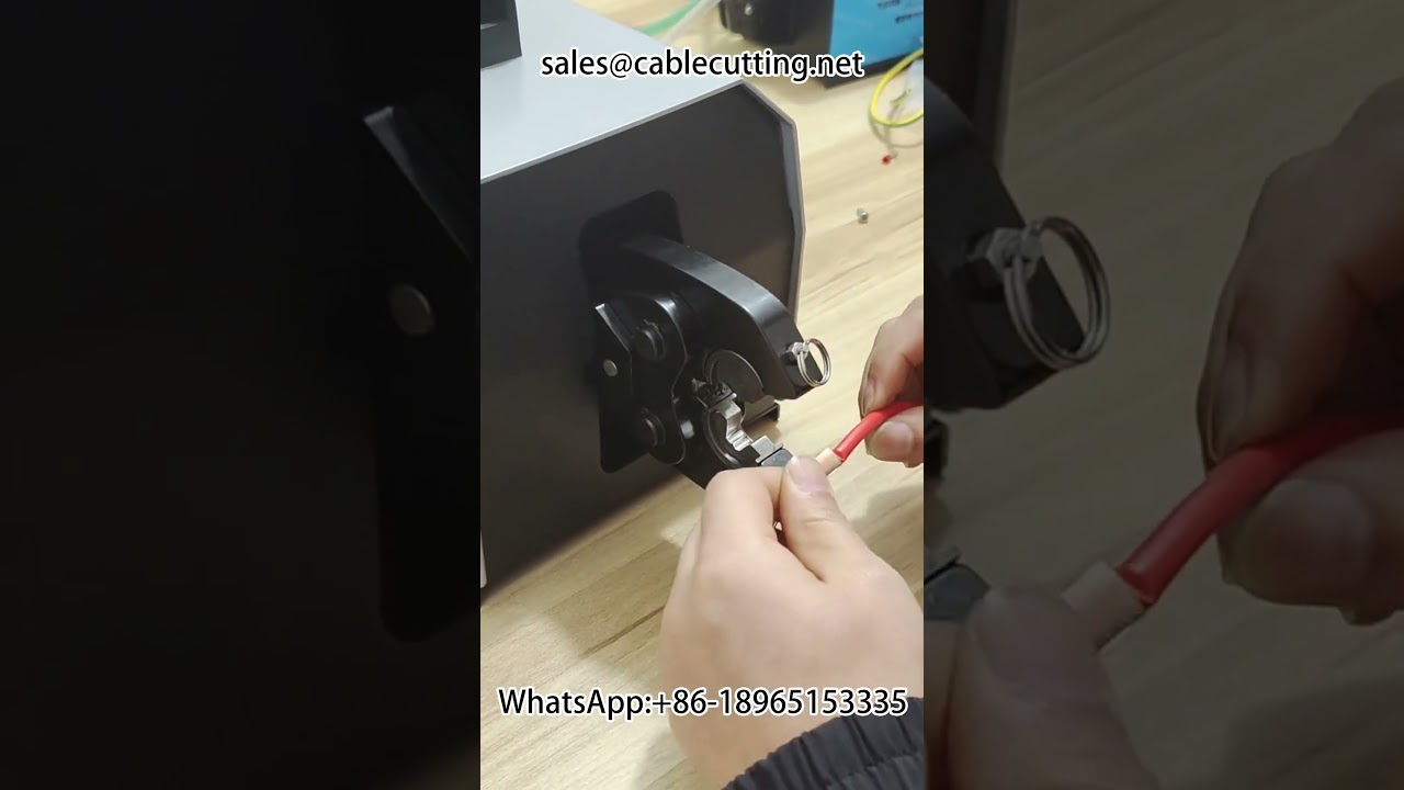 Pneumatic crimping pliers 120L can crimp 5 300A open nose