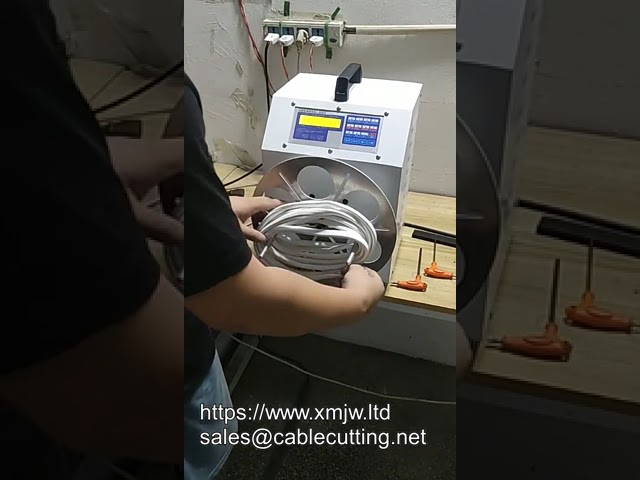 WPM 400w Hot Sale Power Cord Cable Thick Wire Coiling And Winding Machine Manufacture