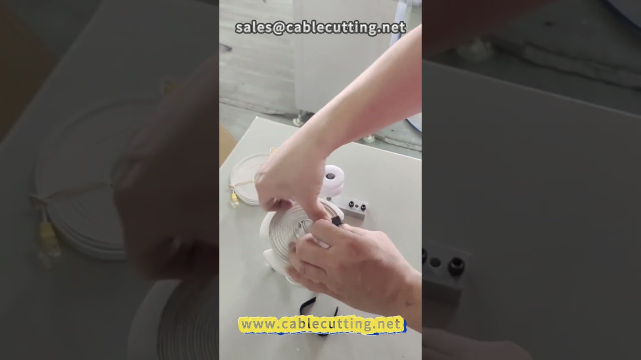 75 Flat Wire Winding Machine for Network & HDMI HD Cables