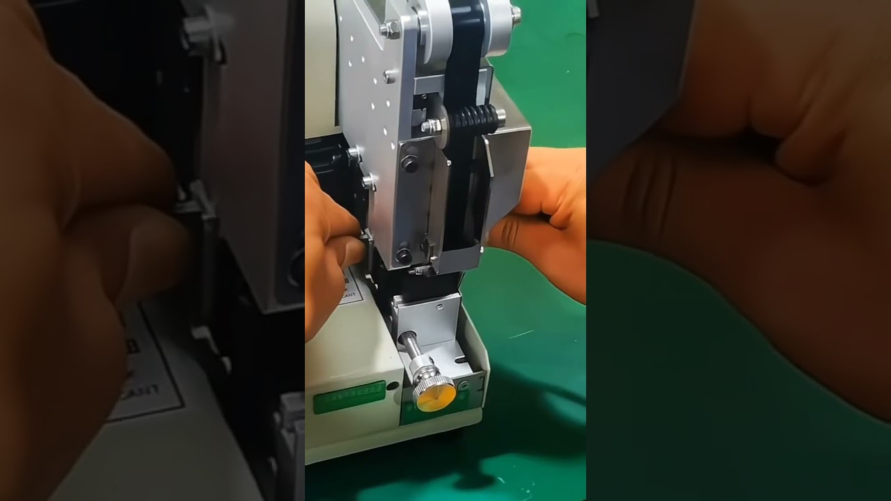 Pure Electric Push Type Spot Taping Machine with Measurement Scale Multi Language