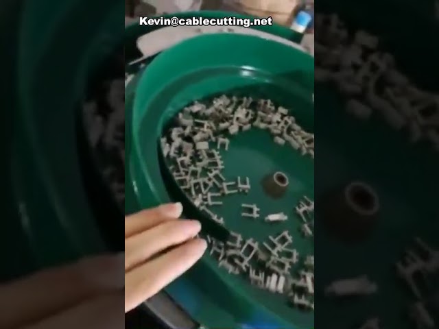 Semi automatic Tow Pin Plug Terminal Crimping Machine Power Cord Charging Cable Plug Making Machine