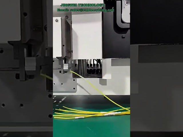 Fully automatic Inserting Number Code Tube machine wire cable cutting stripping crimping marking mac