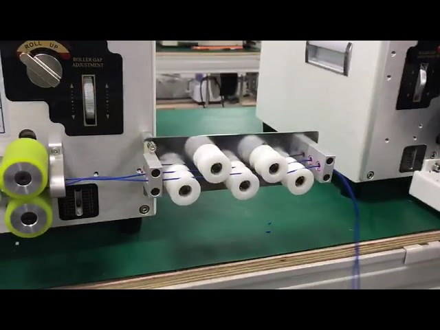 computer cutting and stripping machine rubber wheel