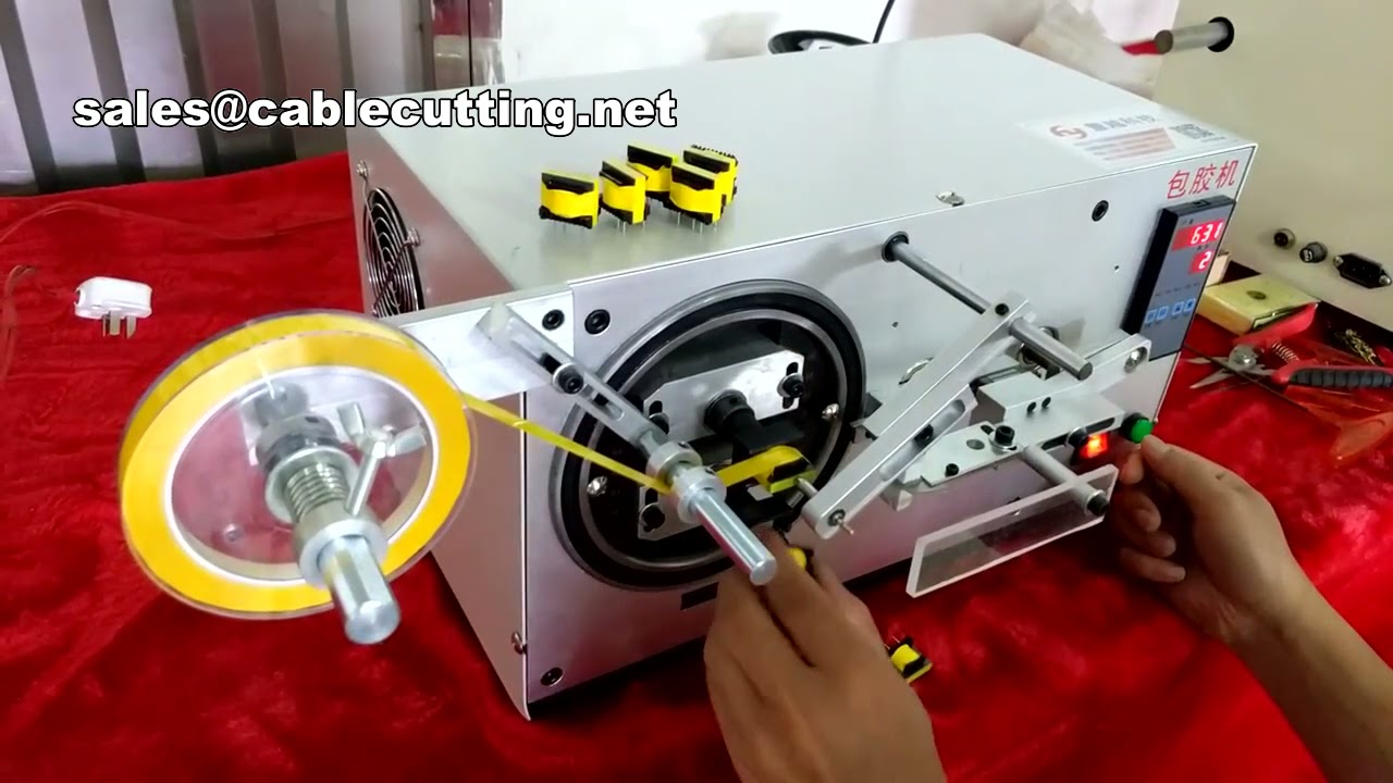Tape Wrapping Machine for Transformers and Upshift Levers