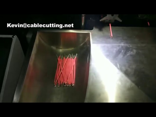 High Speed Cable Stripping Cutting Pcb Tab Connecting Terminal Crimping Machine