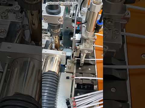 Signal Receiver Wire Automatic Soldering Machine with Vibratory Feeder #factory #machine