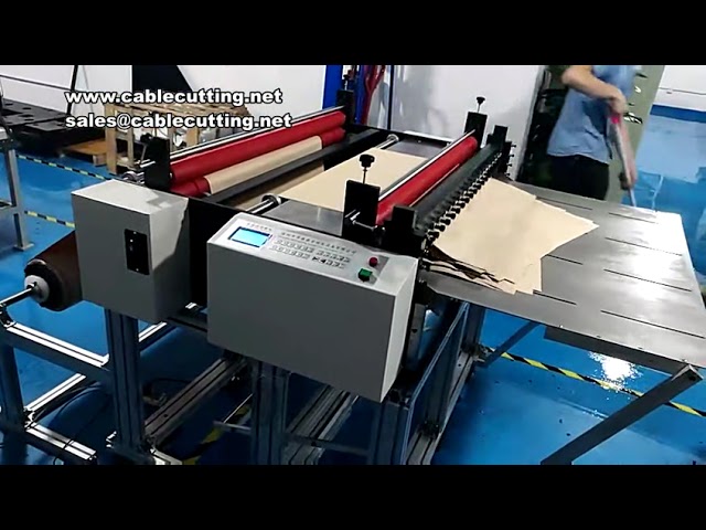 Dustproof cloth cutting machine wrapping paper cutting machine reflective film automatic film cuttin