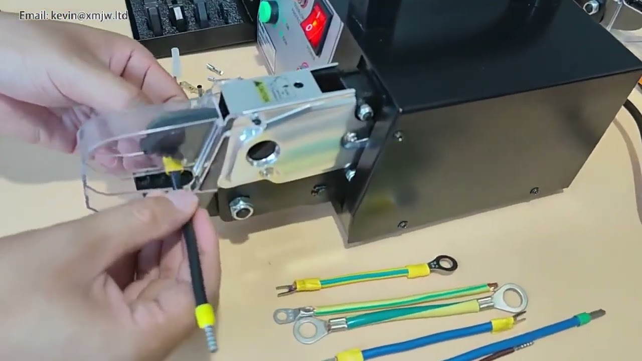 0 25 16mm2 EM6B2 Electrical Type Terminal Crimping Machine Tool For Loose Terminals Cable Lugs Crimp