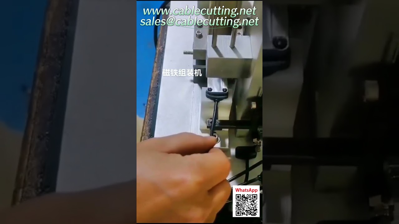 Automatic Wire Cutting and Stripping Machine for Industrial Automation