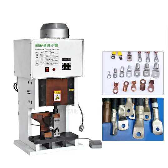 Machine de Sertissage de Cosses Silencieuse WPM-8000S - Machine de sertissage de cosses