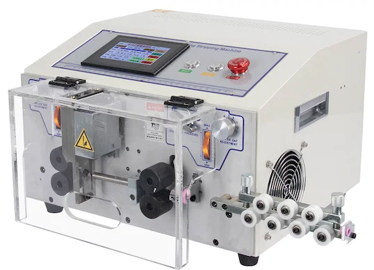 Coupeuse-Dénudeuse Fil Écran Tactile (0.1-10mm2) - Machine de coupe et dénudage de fils